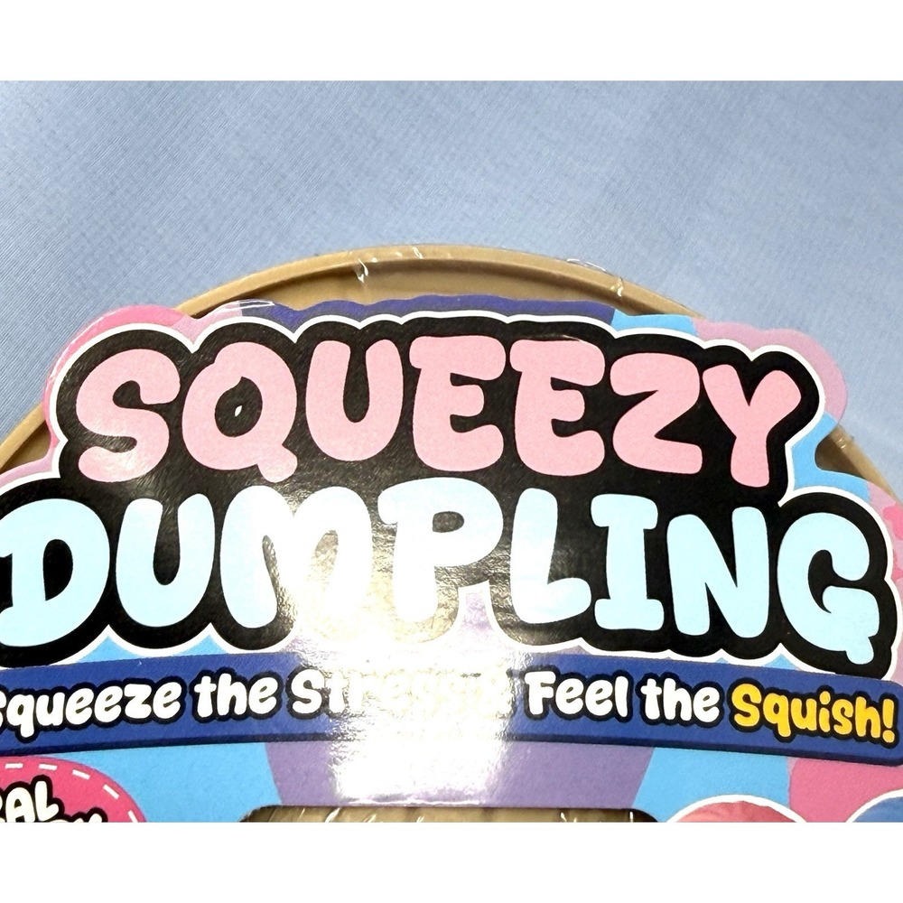 The Viral Mystery Colorful Squeezy Dumpling Squishy Sensory Squeeze Toy Lot Of 4 - Picture 7 of 8